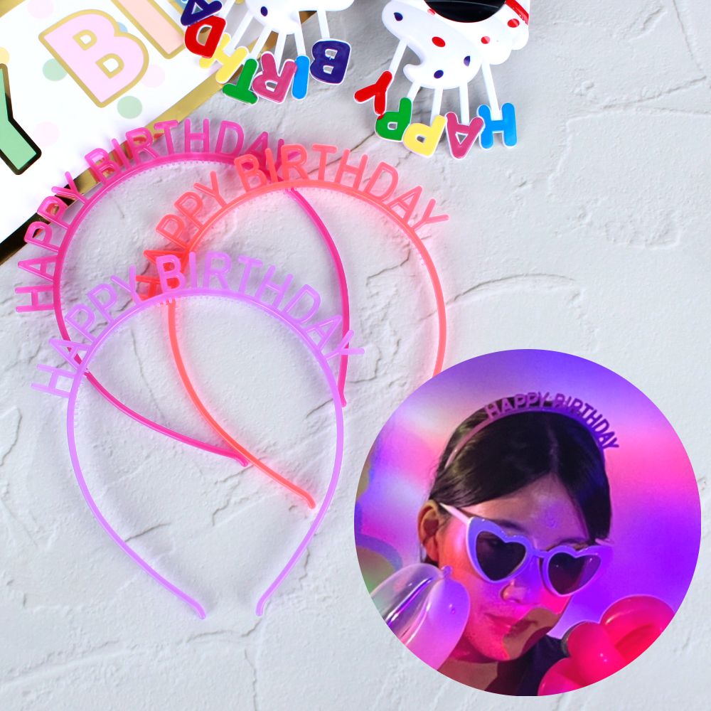 왕관머리띠 파티 머리띠 콘서트머리띠 생일머리띠 응 - 메인 이미지
