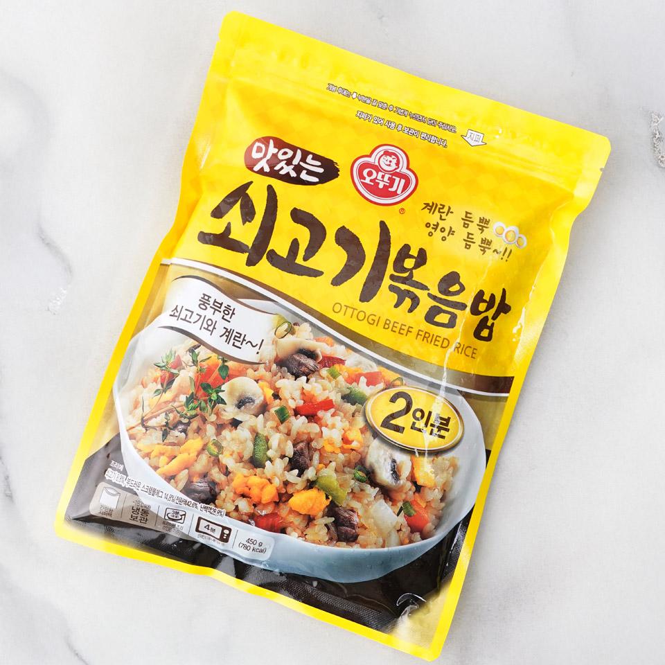 메가마트 오뚜기 맛있는 쇠고기 볶음밥 450g - 상세 이미지 2