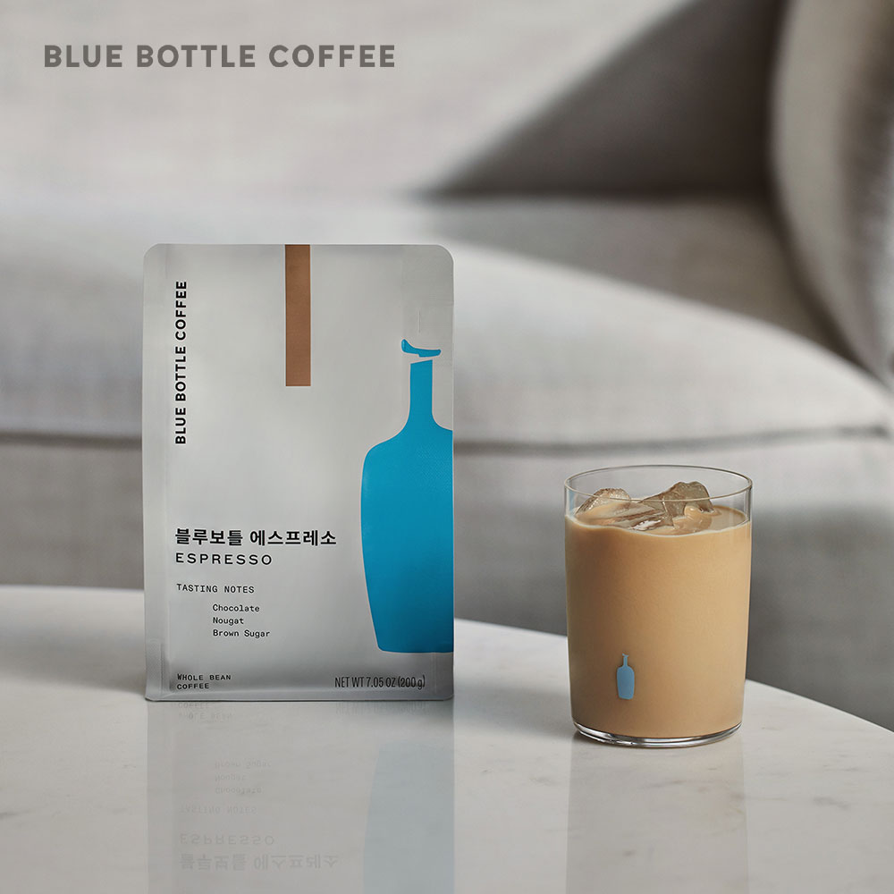 [구독전용][공식] 블루보틀 커피 블렌드 에스프레소 홀빈 원두 200g x 2개 Blue Bottle Coffee Blend Espresso - 상세 이미지 2