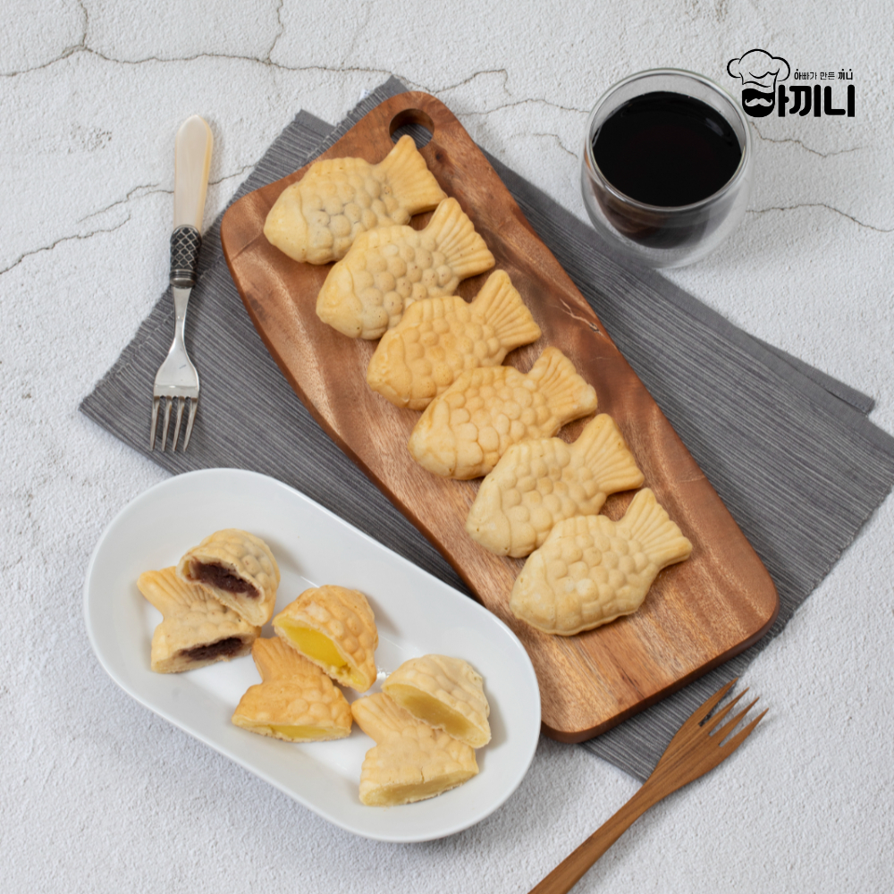 아끼니 우리밀로 만든 슈크림 붕어빵 500g - 상세 이미지 2