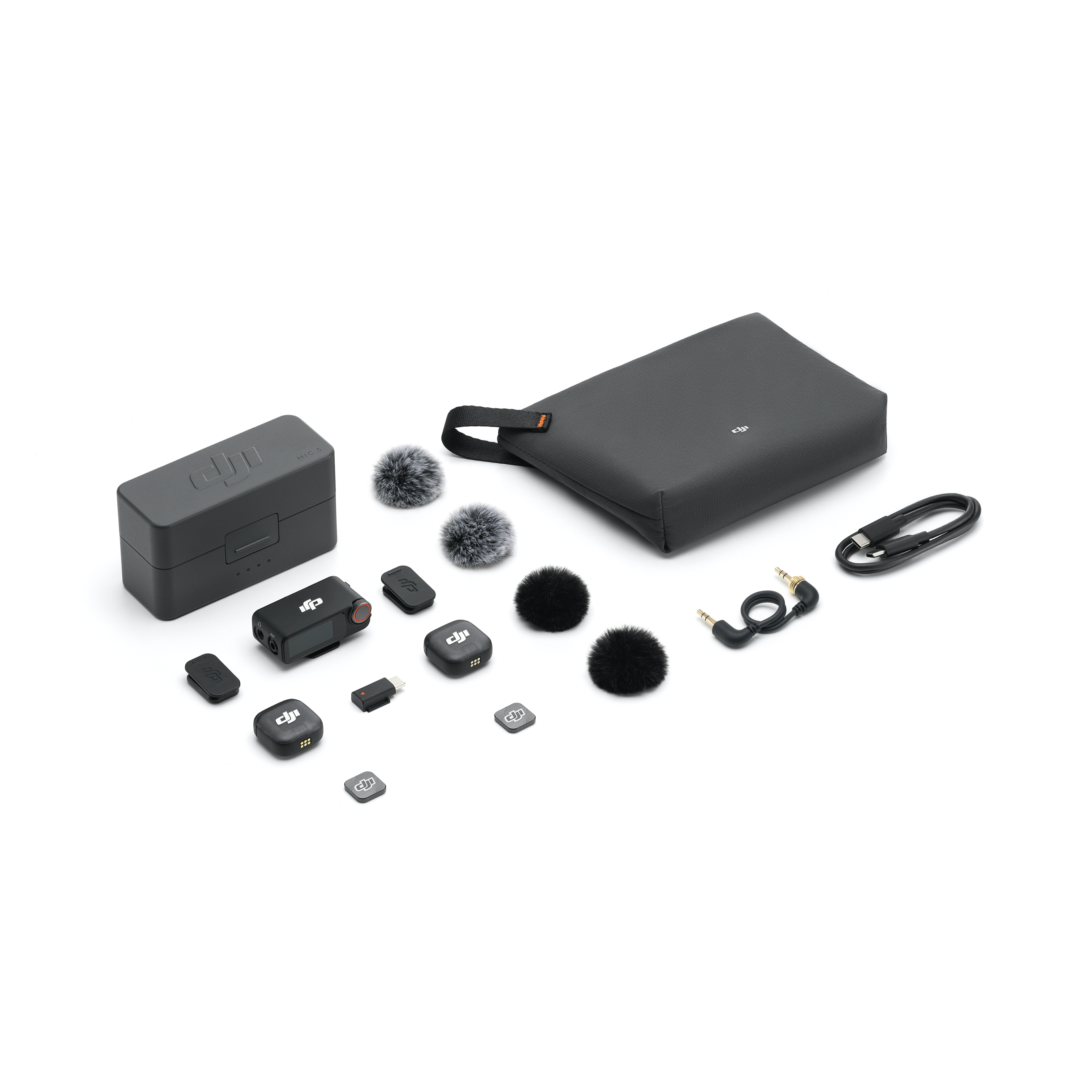 DJI Mic 3 (2 Tx + 1 RX + 충전케이스) 이미지 7