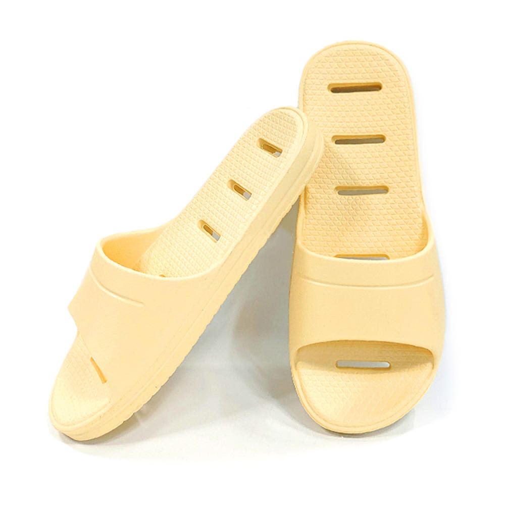 발등낮은 욕실화 논슬립 베란다 화장실 슬리퍼 욕실 실내화 옐로우, 1개