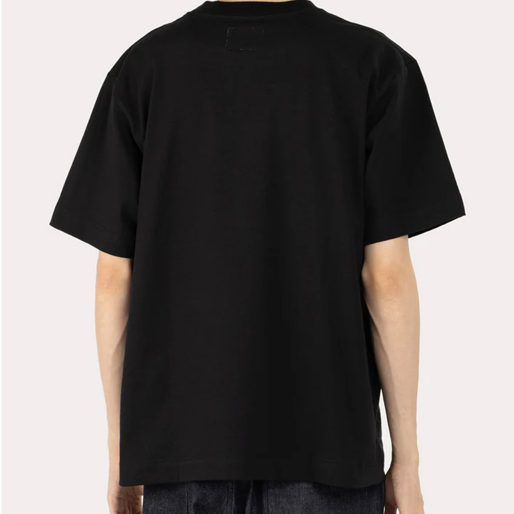 비비안웨스트우드 반팔티 스트라이프 ORB PATCH 릴렉스 티셔츠 2622352006 - 상세 이미지 4