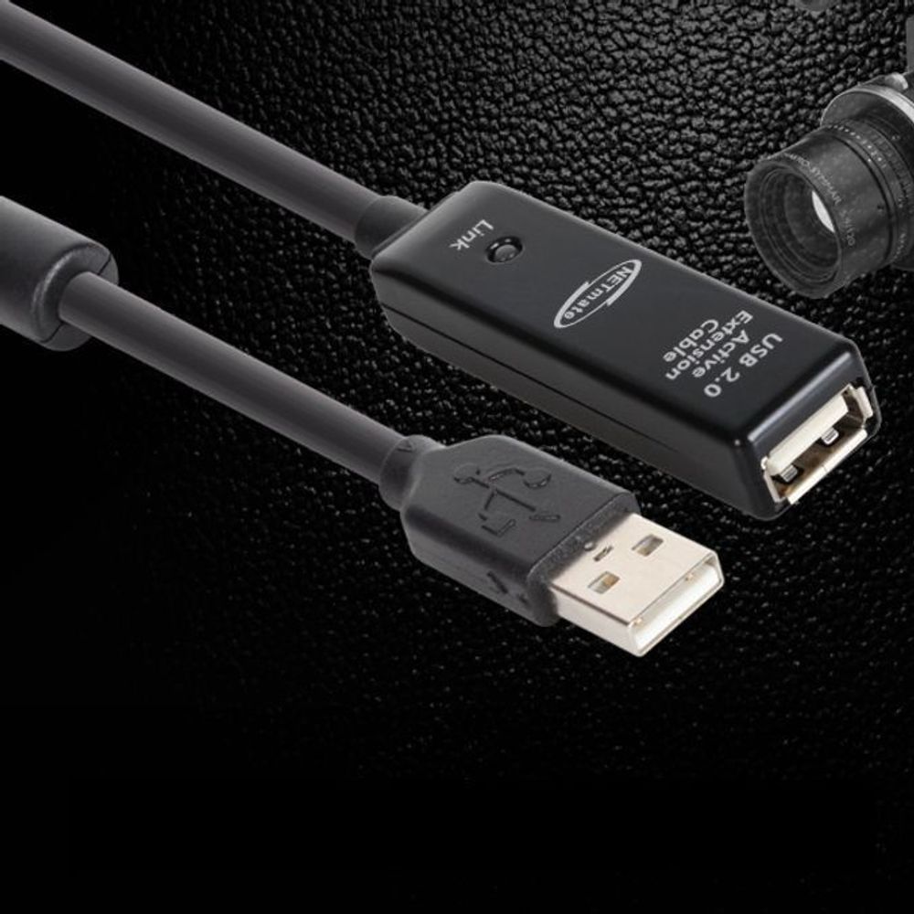 USB2.0리피터 High-Flex AM-AF 연장리피터 10m 아답터 - 메인 이미지
