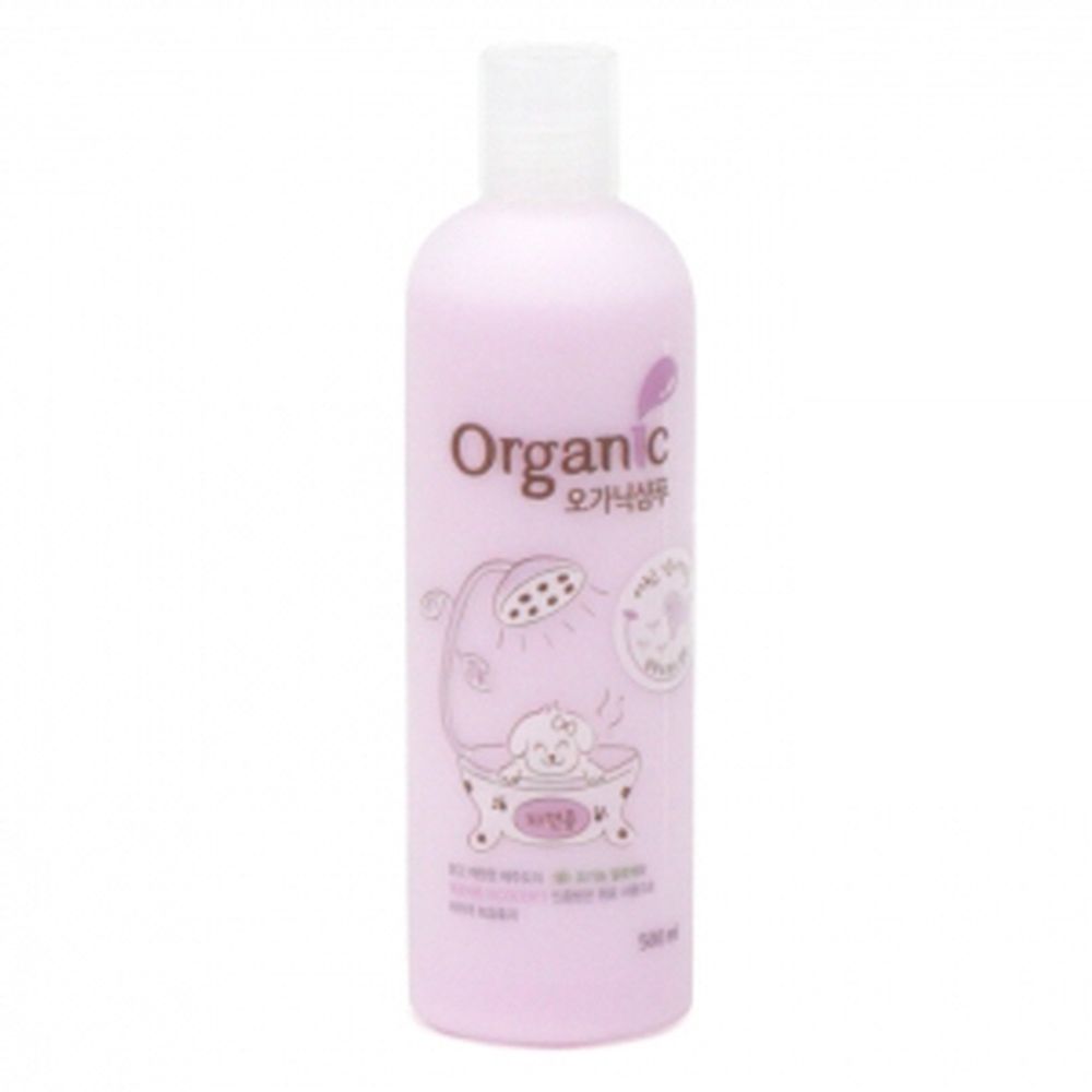 아기 강아지 오가닉 샴푸 500ml 1P 퍼피 위생 미용 - 상품 이미지