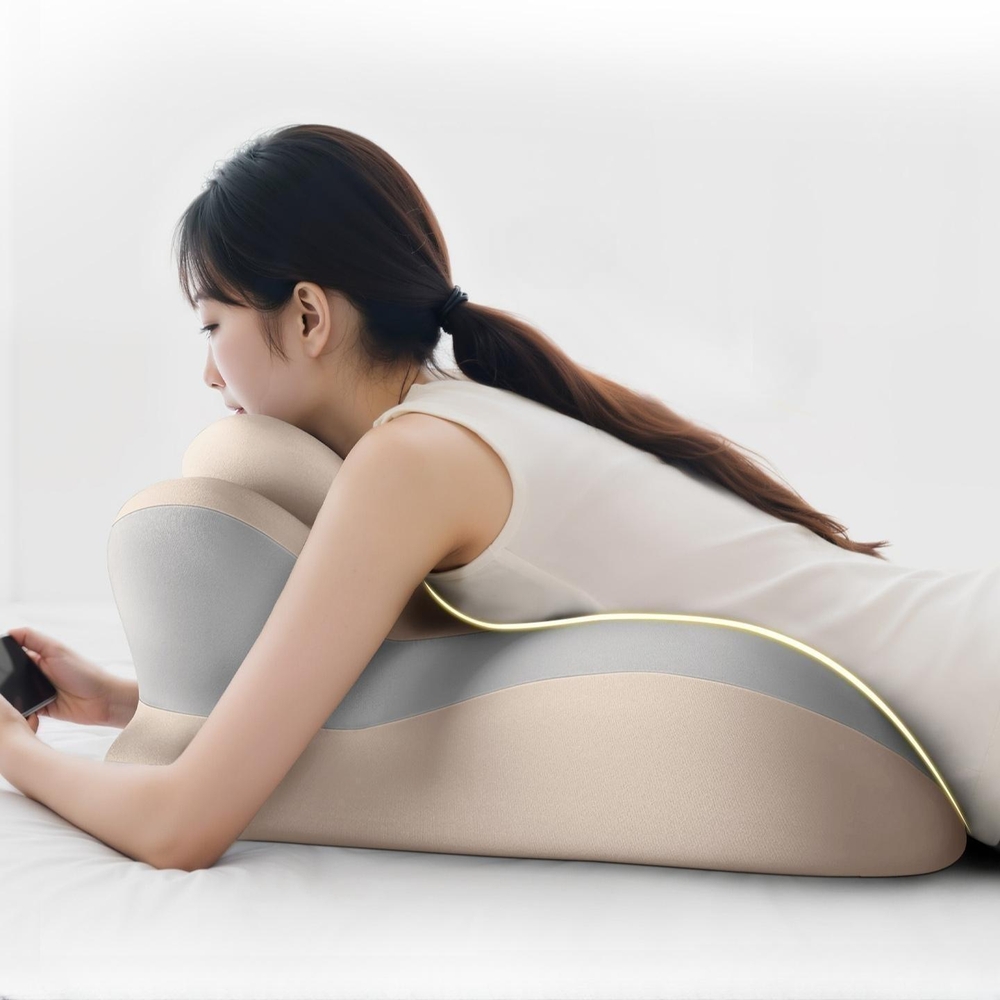 기능성 메모리폼베개 높은베개 높은배게 베게 엎드려서 스마트폰 책보기