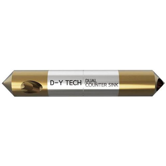 디와이테크 듀얼카운터싱크(홀형) 10MM 90도 TIN-SKH59 01475 1EA - 상품 이미지