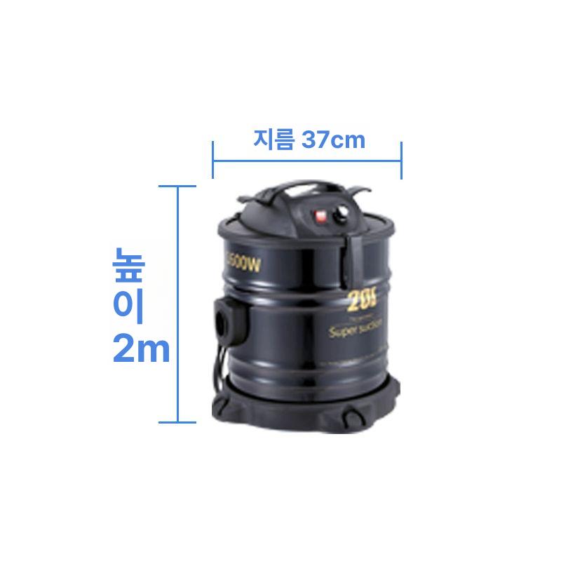 머리카락 진공 흡입기 저소음 미용실청소기 업소용 청소기 헤드 흡입 바닥 흡입 장착 1600W - 상세 이미지 4