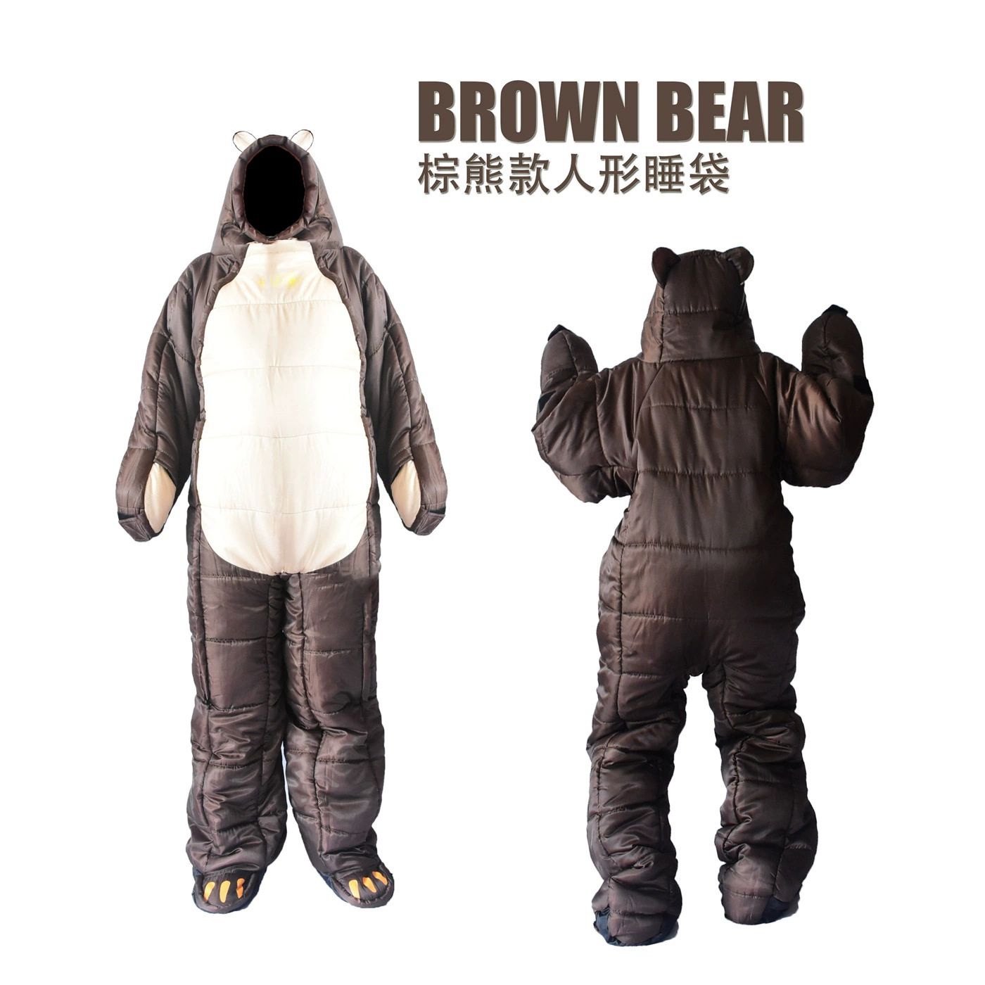 동계캠핑준비물 캠핑 백패킹 에어리언 전신패딩 블루 그레이 믹스 150-160cm - 상세 이미지 4