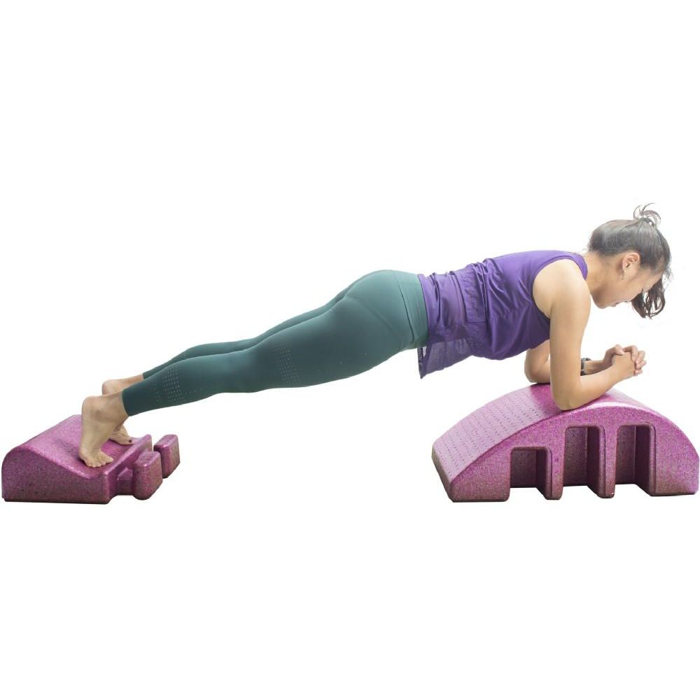 척추 스파인코렉터 홈필라테스 소도구 허리 스트레칭 기구 블랙 / 분리가능