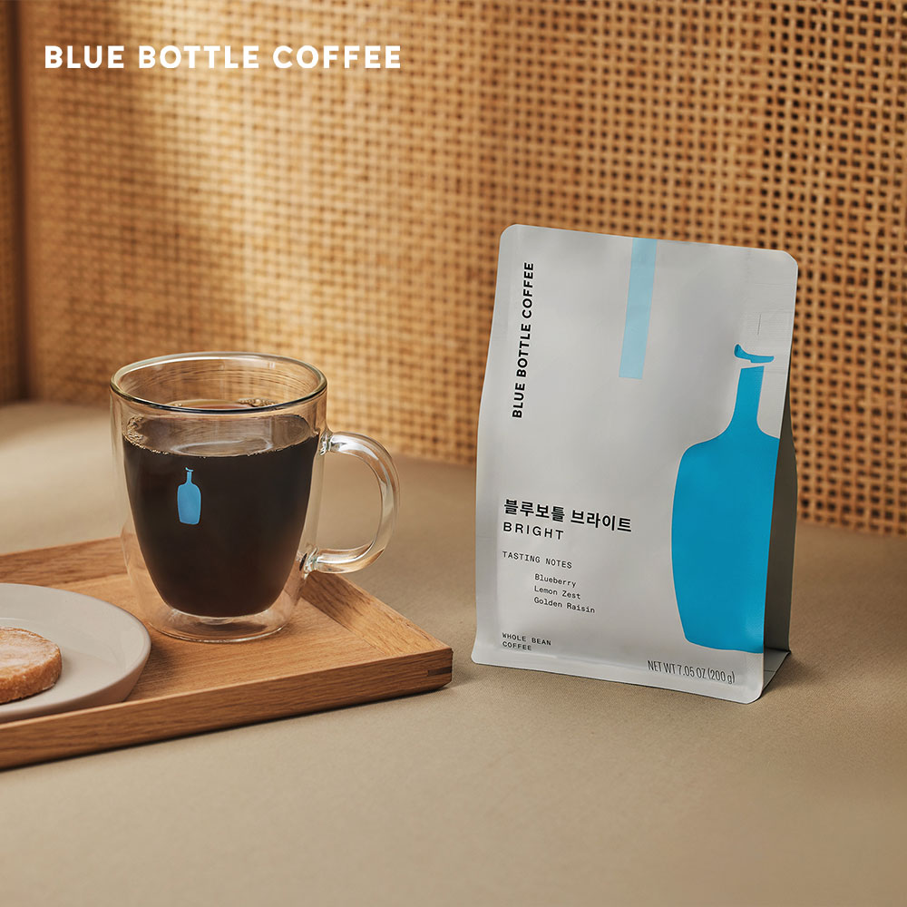[구독전용][공식] 블루보틀 커피 블렌드 브라이트 홀빈 원두 200g Blue Bottle Coffee Blend Bright - 상세 이미지 2