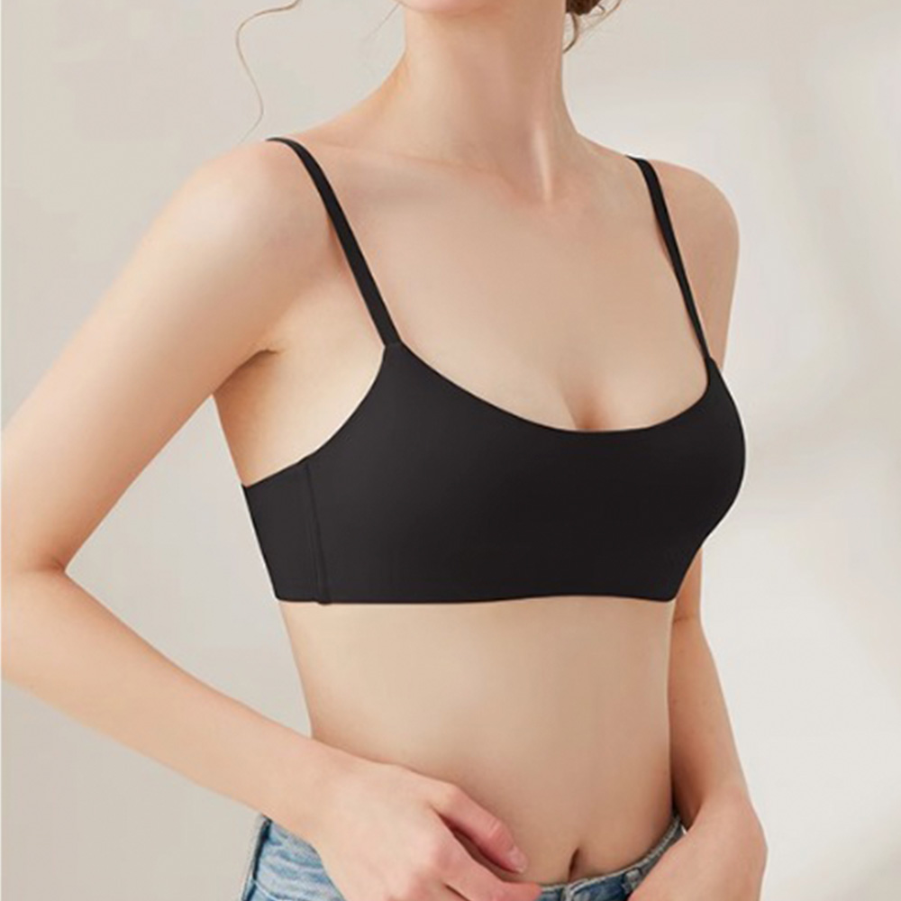 편한 작은가슴브라 새가슴 a d a컵 자세 하프컵 패드일체형 수면 노와이어 2장 이미지 7
