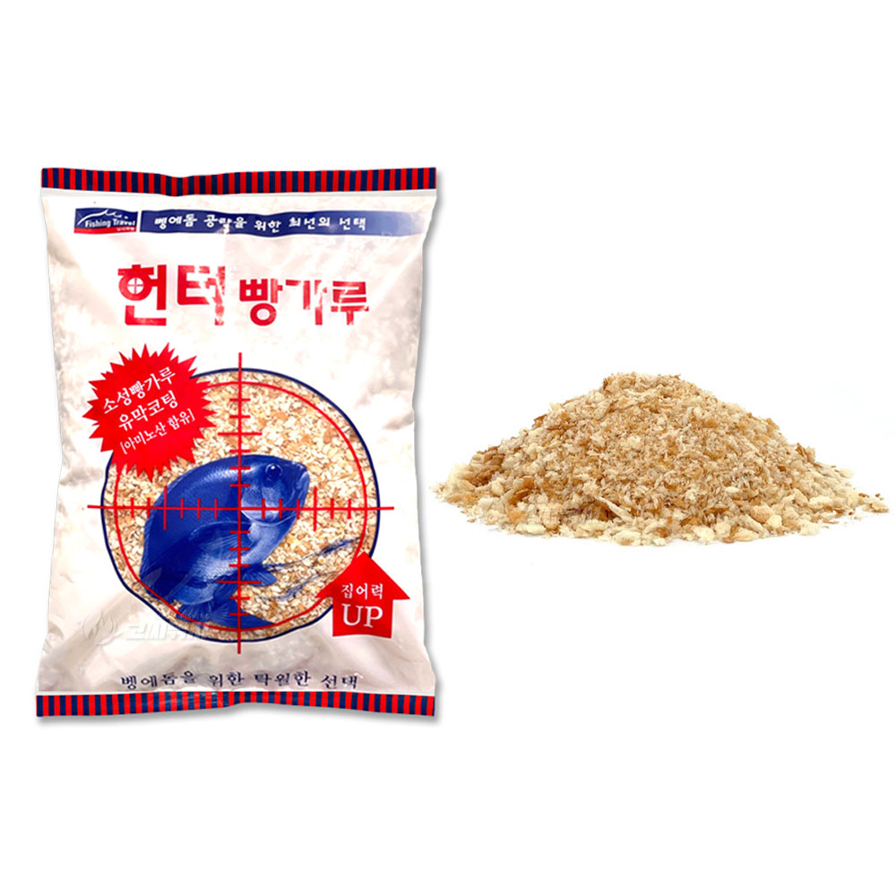 헌터 빵가루 1박스 12개입 벵에돔 집어제 밑밥 파우더 - 상세 이미지 3
