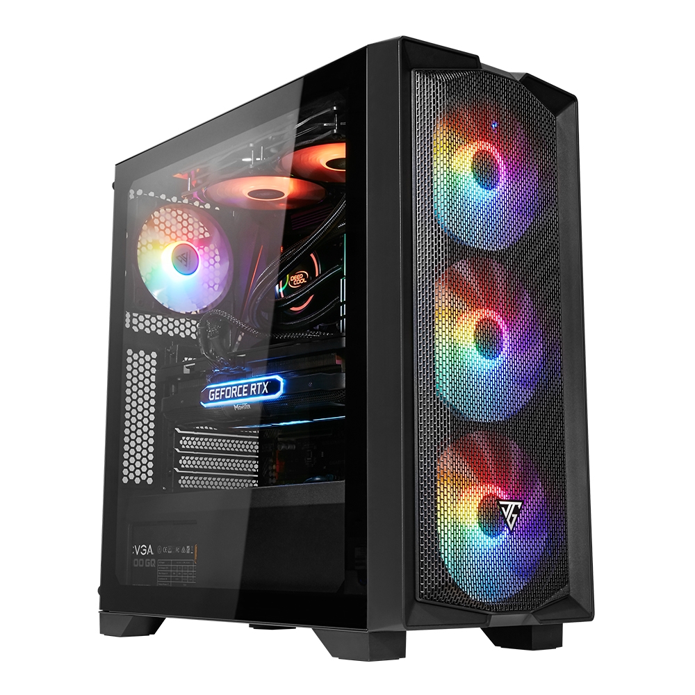 주연테크 카운터 게이밍 데스크탑 D537F36TP 인텔 코어i7-13700F RTX 3060 Ti RAM 16GB NVMe SSD 512GB 윈도우 11 프로 - 상품 이미지