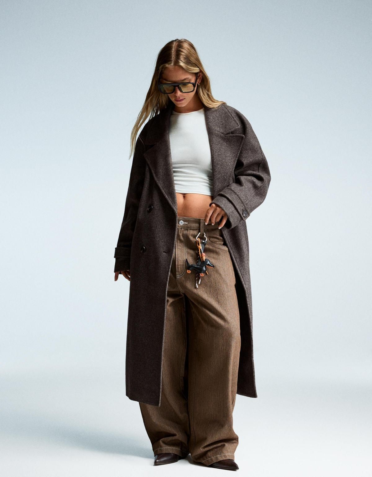 버쉬카 소프트 클래식 벨트 트렌치코트 6891/200 BROWN - 상세 이미지 5