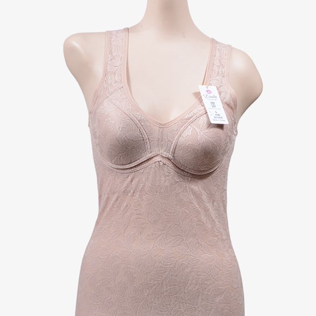 노와이어 플라워패턴 쟈가드 B컵 브라런닝 가성비좋은 L - 상품 이미지