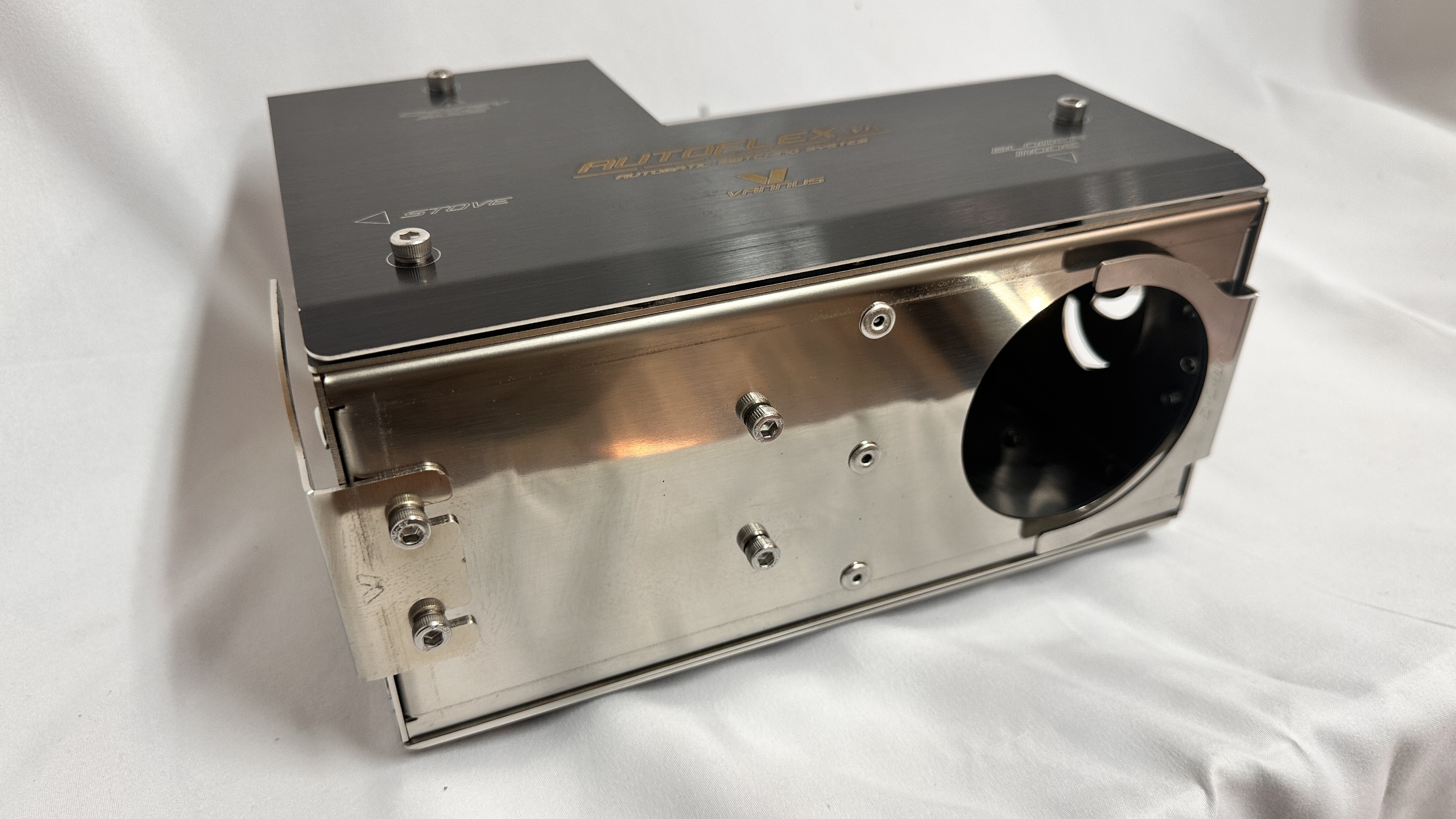 오토플렉스 펠렛난로 역화방지장치 배기전환장치