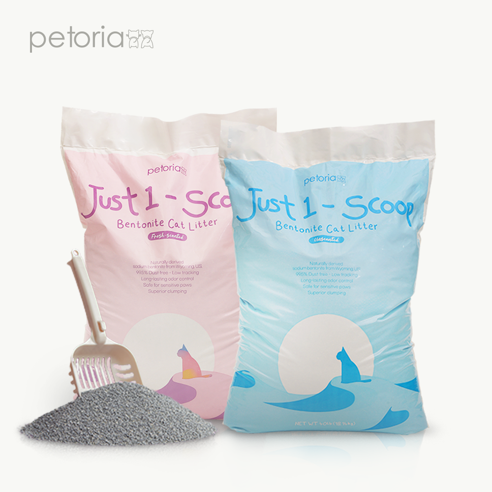 펫토리아 한삽뚝딱 벤토나이트 대용량 고양이모래 와이오밍 미국산 무향, 18.14kg, 1개