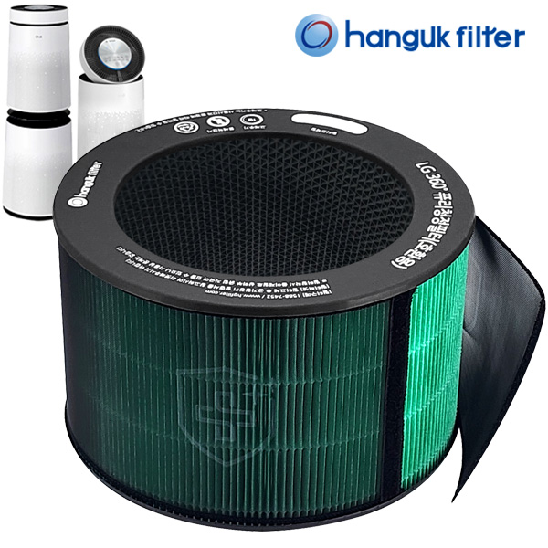 [호환]한국필터 엘지 공기청정기 필터 퓨리케어 360 V펫 G펫 필터 헤파 AS181DAW