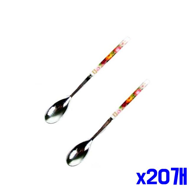 과일 티스푼 x20개 손님용스푼 디저트스푼 2P - 상품 이미지
