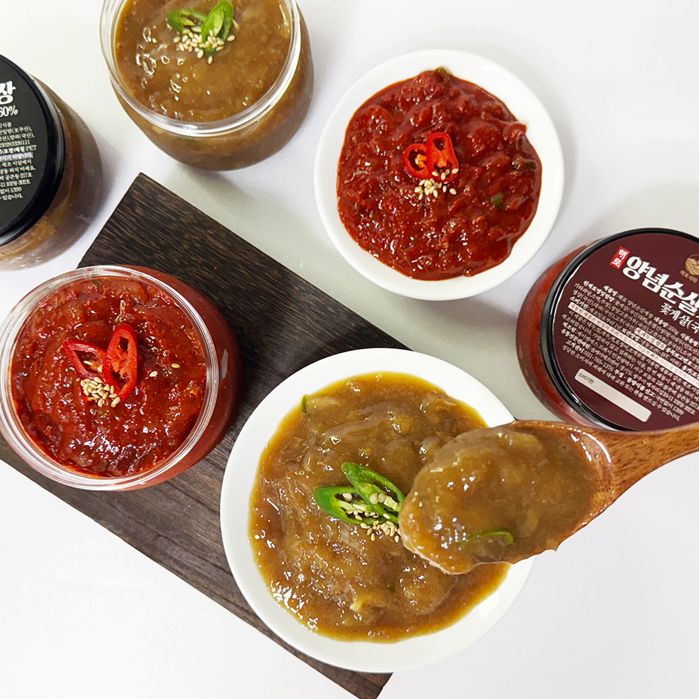 해로식탁 순살간장게장 순살양념게장 350g 연평도 꽃게살무침 - 상품 이미지