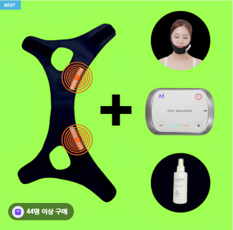 닥터펄스 턱관절 마사지기 입벌림 방지 밴드형 심부교근 전용 EMS 저주파 마사지기 이미지 2