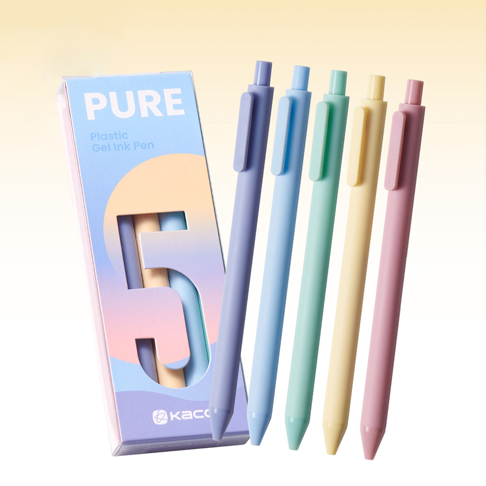카코 퓨어 선라이즈 젤펜 에디션 5종 세트 볼펜 중성펜 제품 이미지