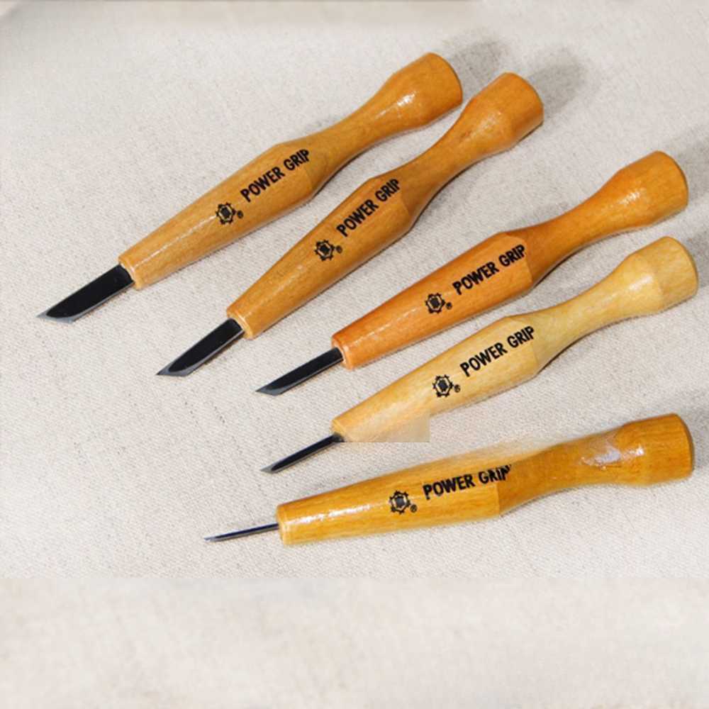정밀 조각칼 세트 목공 예술 작업 다용도 공예 공구 손잡이 베벨 1.5mm - 상세 이미지 5