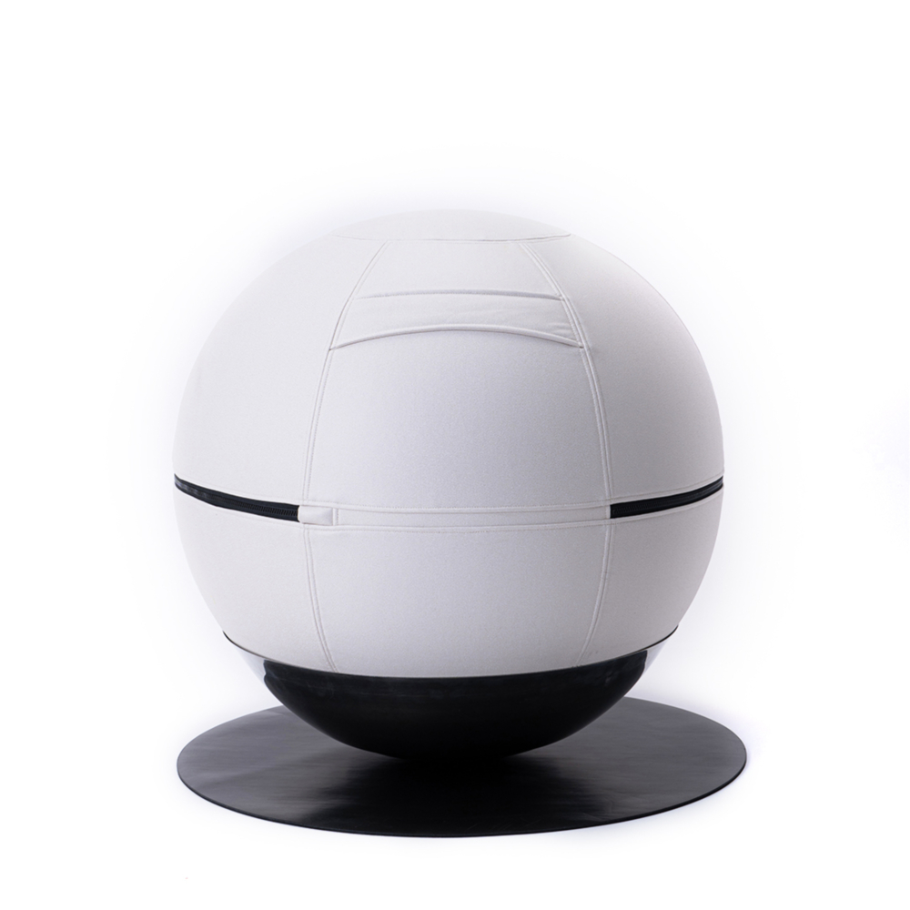 크웰 시팅볼 Amplus (450 White) 홈트기구 짐볼 요가볼 필라테스볼 자세교정 - 메인 이미지