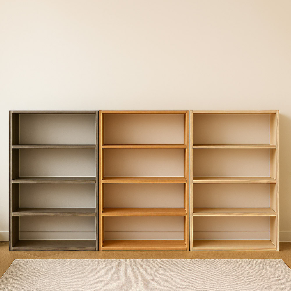 만화책장 원목 쇼파옆 침대옆 미니 만화책 낮은 책장 자작나무 3단