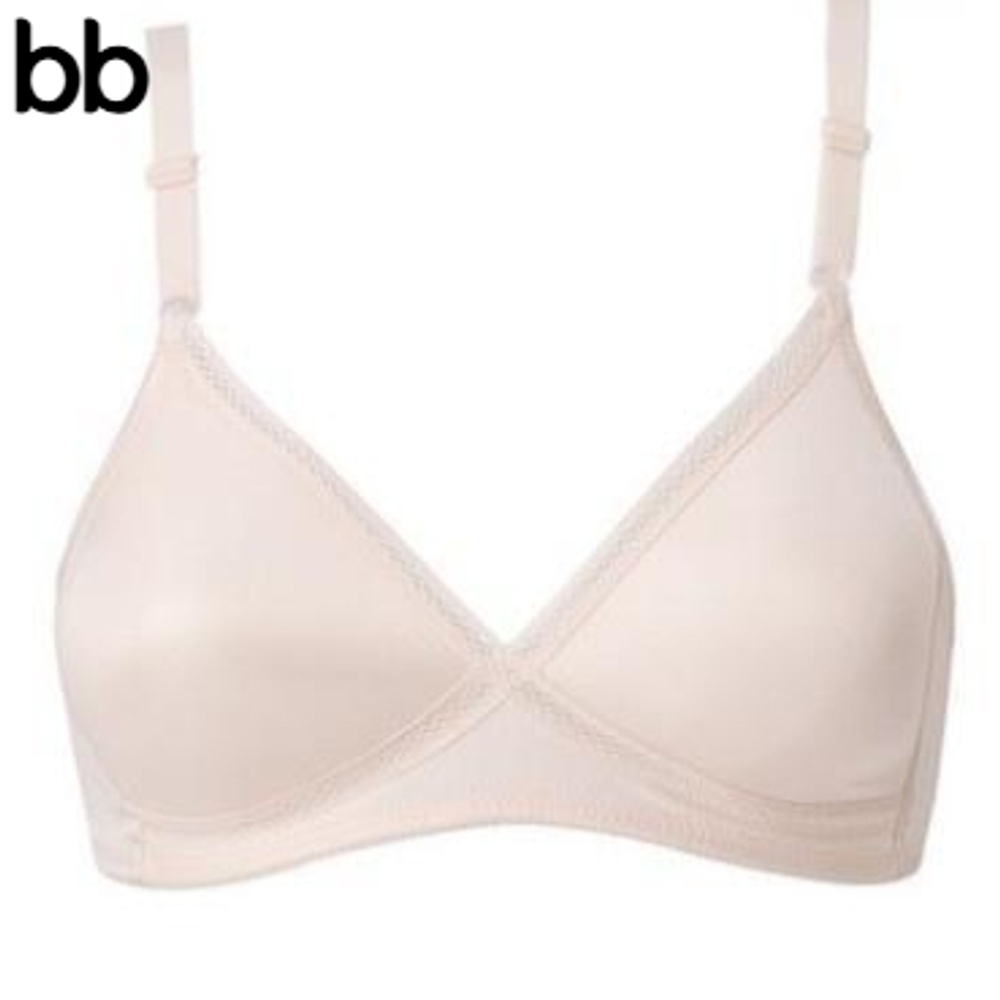 편한브라 일본 여름속옷 스포츠 심리스 메쉬 심리스브라 브라탑 브라렛 일체형 핑크 85A - 상품 이미지