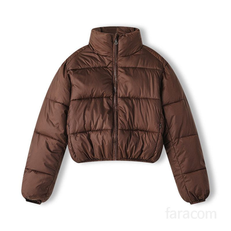 여성 코튼 숏 재킷