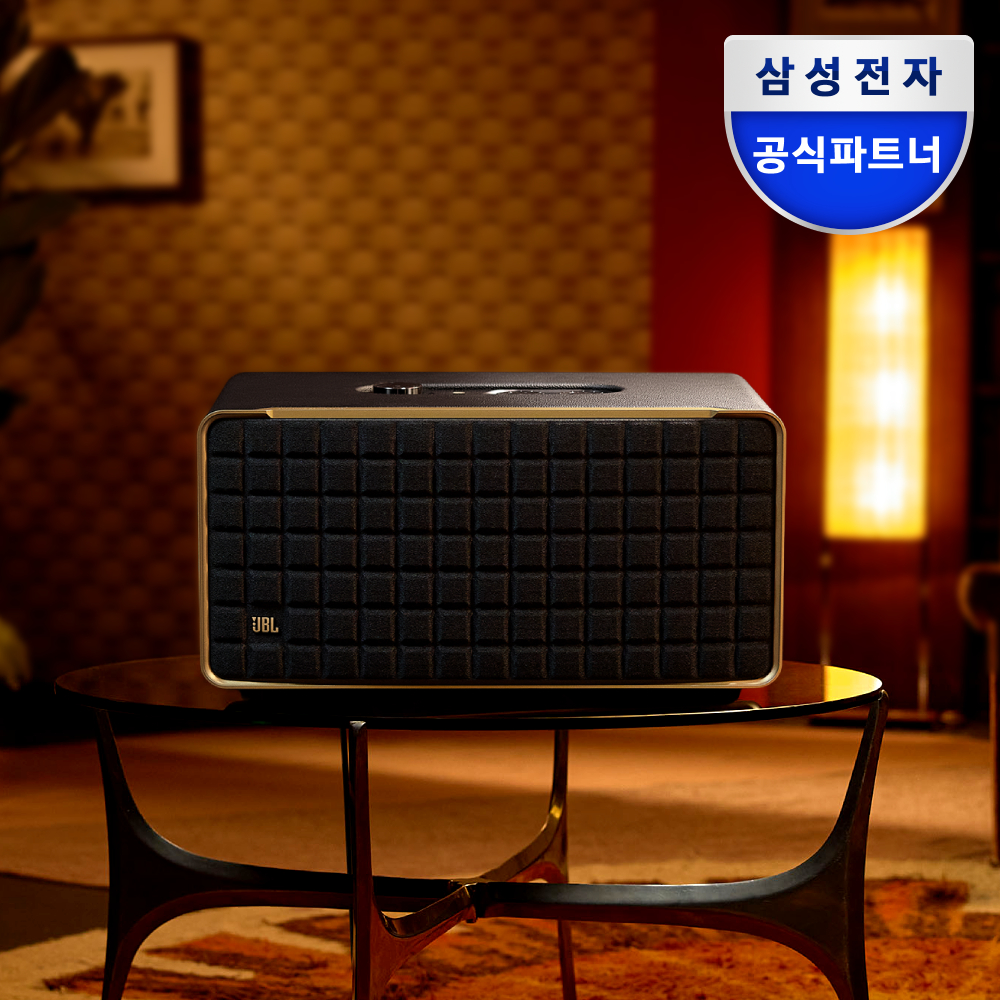 JBL AUTHENTICS 500 어센틱 거실 인테리어 블루투스 스피커 블랙