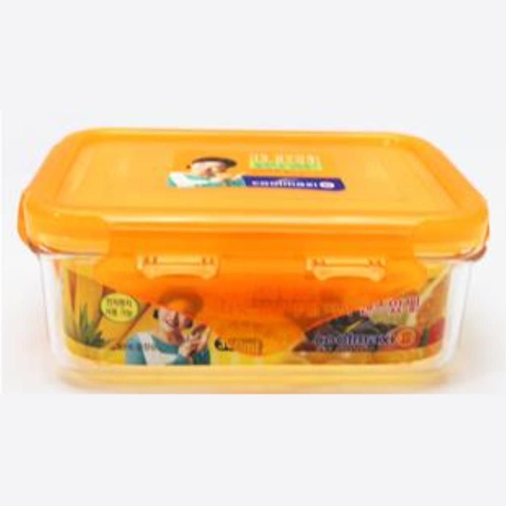 투명밀폐용기 냉장고통 직사각 300ml 반찬통 다용도밀 - 메인 이미지