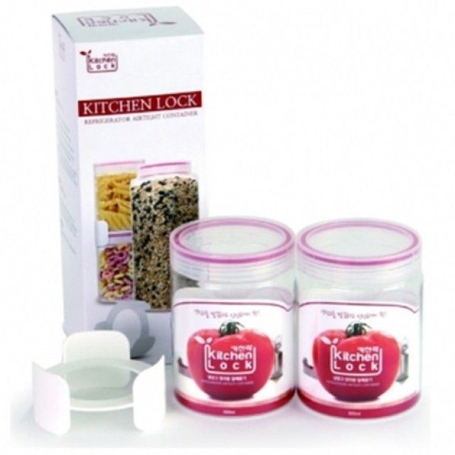 키친락 KITCHEN LOCK 보관용기 2P SET K0002 - 상품 이미지