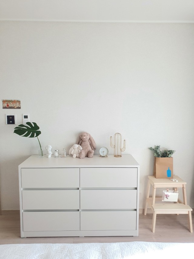 속깊은 마일드 서랍장 수납 드레스룸 거실 침실 정리 가구 600x450x750mm, 3단, 오프화이트 - 상세 이미지 3