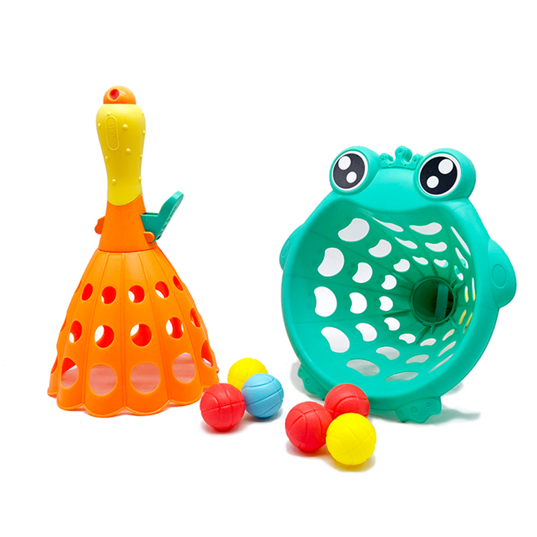 개구리 팝핑 캐치볼 2인세트 야외 운동회 장난감