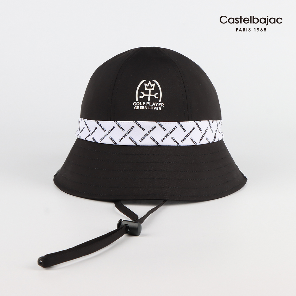 까스텔바작 끌라쎄 리본 여성 버킷햇 골프모자 BWEW-GC501 블랙