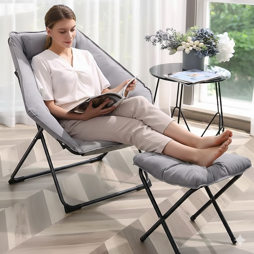 수유의자 안락 수면 소파 독서 1인용 임산부 역류성식도염 코지백서(스툴포함)