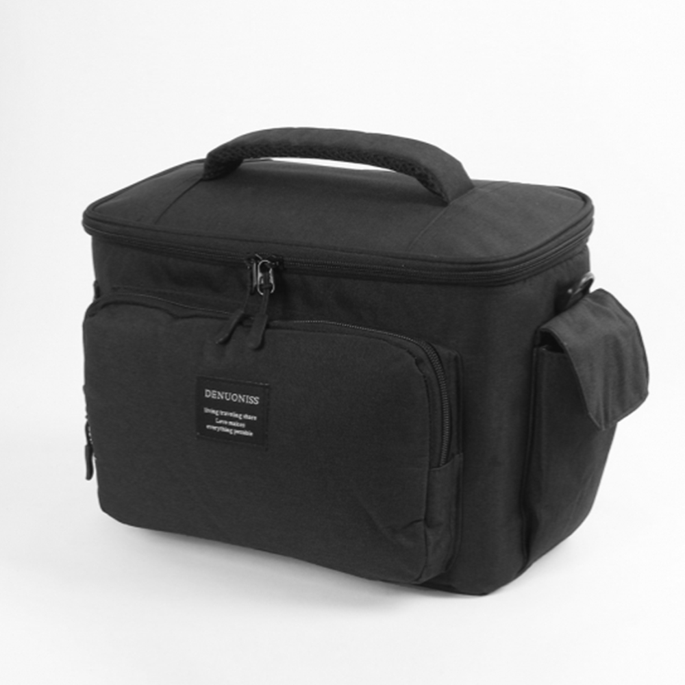 휴대용 아이스가방 캠핑 보온보냉백 소형 아이스박스 블랙 11L