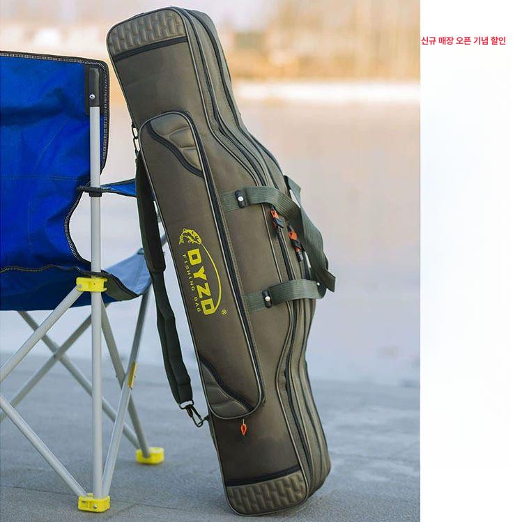 짬낚 낚시가방 보관백 휴대용 두꺼운 장어 이중지 민물 떡밥 낚시백 수납 선상낚시 민물낚시 두꺼운 방수 배낭 80cm 3층 - 상세 이미지 4