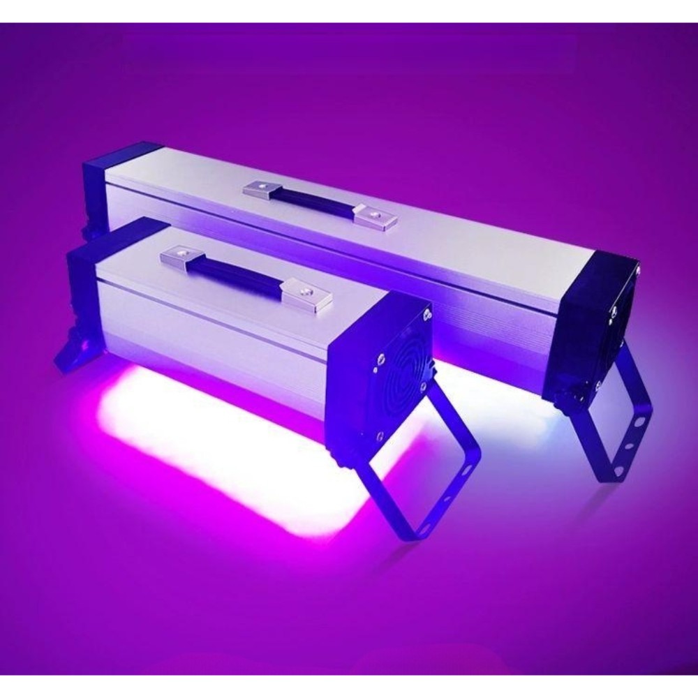 휴대용 UV 경화 램프 캠핑랜턴 uv라이트 led랜턴 40구 40W-395NM 100-300W - 메인 이미지