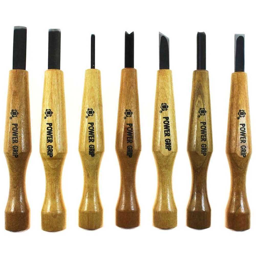정밀 조각칼 세트 목공 예술 작업 다용도 공예 공구 손잡이 베벨 1.5mm - 상품 이미지
