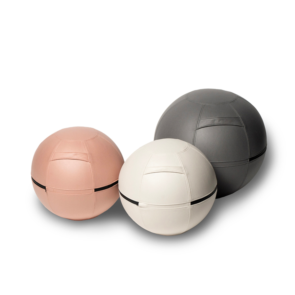 크웰 시팅볼 Amplus (550 Red) 홈트기구 짐볼 요가볼 필라테스볼 자세교정 - 상세 이미지 5