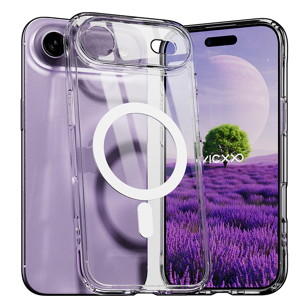 빅쏘 하드 범퍼 맥세이프 케이스 투명, 아이폰 에어