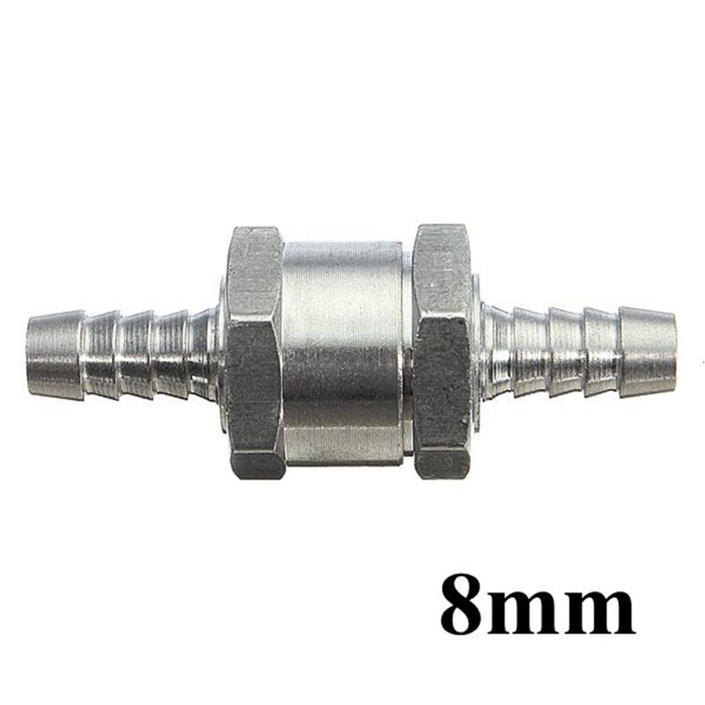 금속 체크밸브 역류방지 커넥터 8mm 알루미늄합금 - 상품 이미지