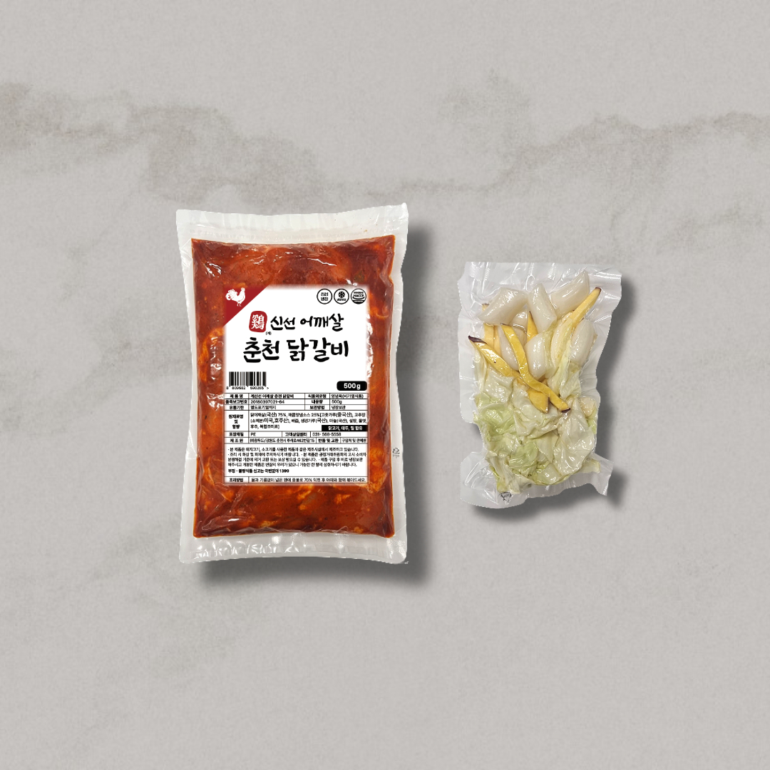 계신선 국내산 어깨살 춘천 닭갈비 500g 밀키트 - 상세 이미지 2