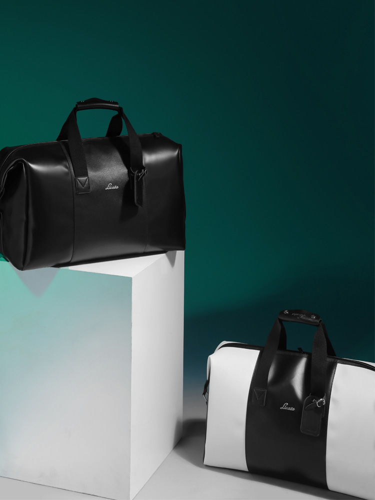 리카타 라피스너 투톤 배색 보스턴백 골프가방 휴대용 여행 골프백