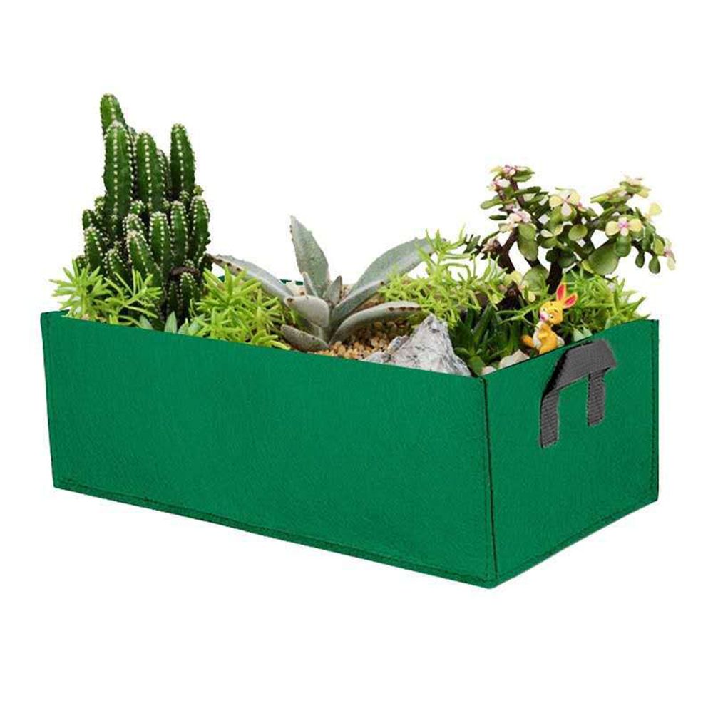 HWA 부직포 대형화분 그린 채소가꾸기 60x30cm - 메인 이미지