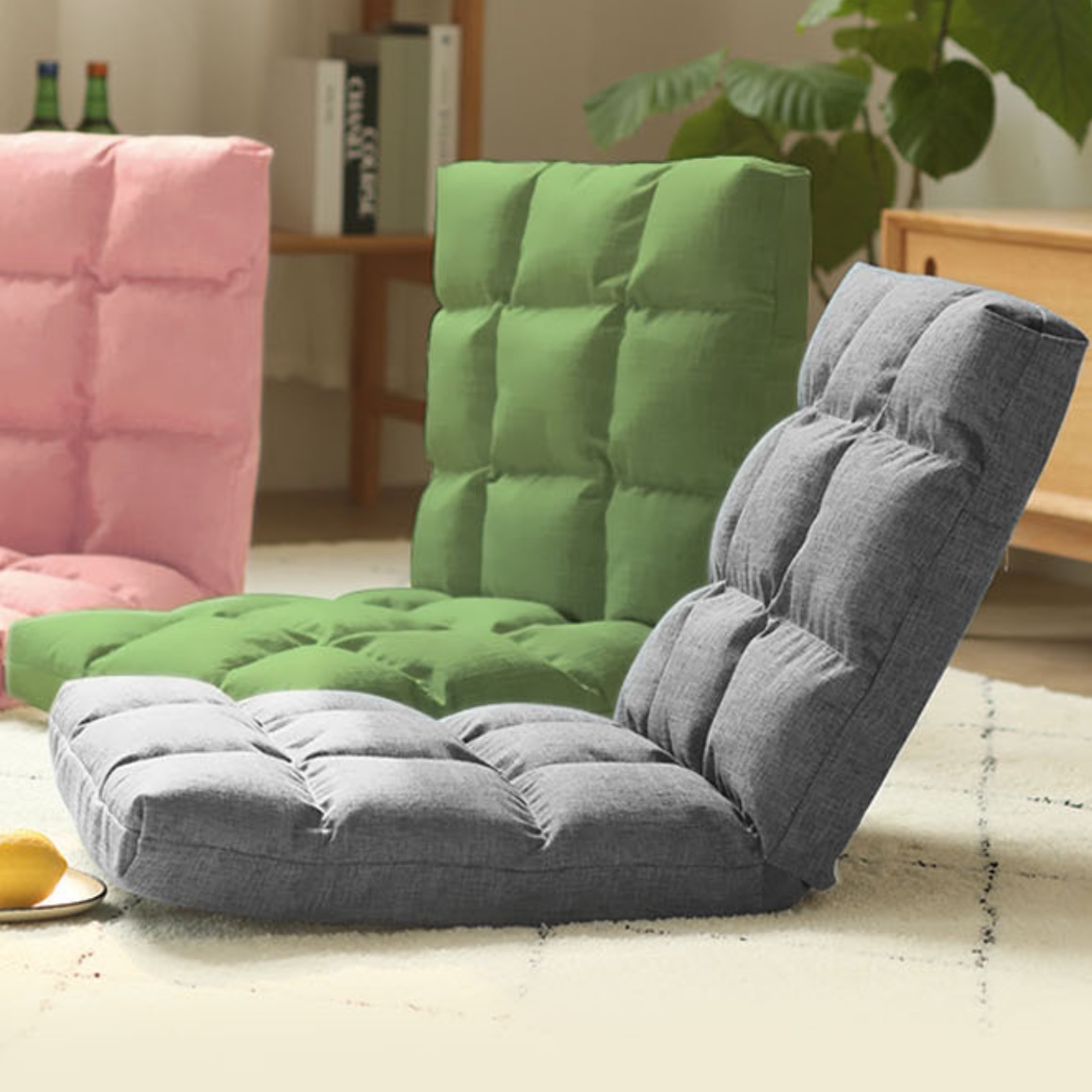 접이식 리클라이너 휴식용 의자 앉아서 자는 의자 1인 편한 의자